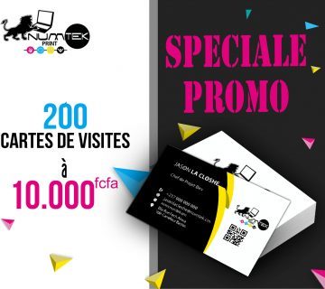 PROMO PRINT NUMTEK CAMEROUN